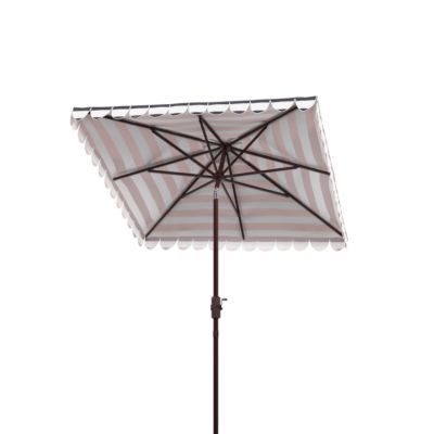Image showing  7.5 ft Vienna. Square Umbrella, Black/White