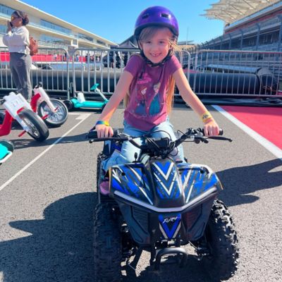 Image showing  Fury Electric 36V Youth ATV for Ages 6+, Blue