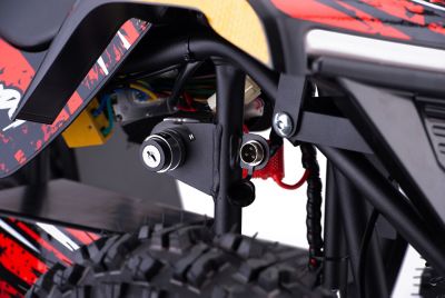 Image showing  Fury Electric 36V Youth ATV for Ages 6+, Red