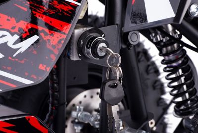 Image showing  Fury Electric 36V Youth ATV for Ages 6+, Red