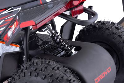Image showing 6 th Droyd Fury Electric 36V Youth ATV for Ages 6+, Red