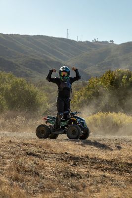 Image showing  Fury Electric 36V Youth ATV for Ages 6+, Green Camo