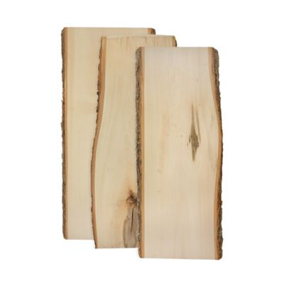 Walnut Hollow Rustic Basswood Plank, 7 to 12 in. Wide x 23 in. 3 pk.