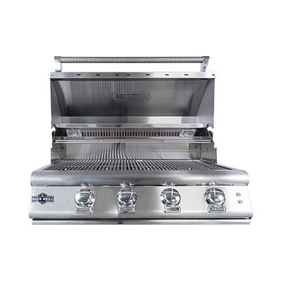 Image showing  4-Burner Propane Gas Grill Head, Gray