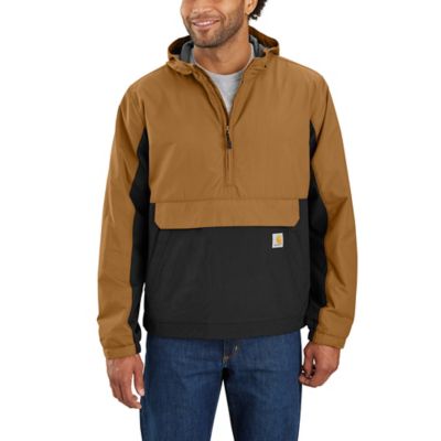 Carhartt Men's Rain Defender Loose Fit Lightweight Full-Zip Packable Jacket