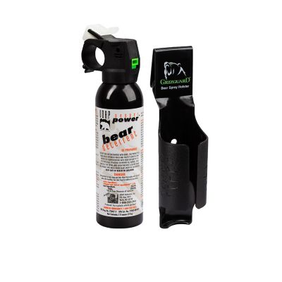 Pepper Power Premium Bear Spray with Griz Guard Holster