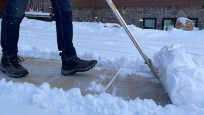 Image showing 9 th Loyal 30 in. Poly Snow Pusher