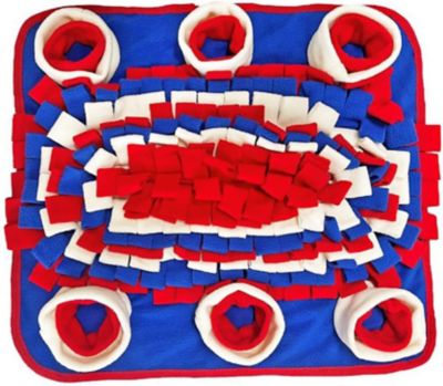 Piggy Poo and Crew Red, White, & Blue Snuffle Mat