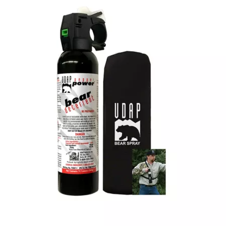 Pepper Power Magnum Bear Spray with Chest Holster-15CP Bear Sprays & Personal Defense