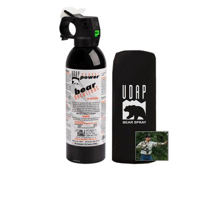 Pepper Power Super Magnum Bear Spray with Chest Holster