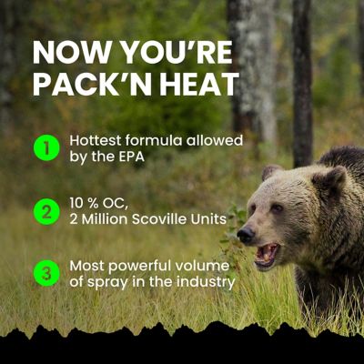 Image showing  Maximum Strength Bear Spray with Holster, 225G