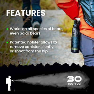 Image showing  Maximum Strength Bear Spray with Holster, 260G, 2 pk.