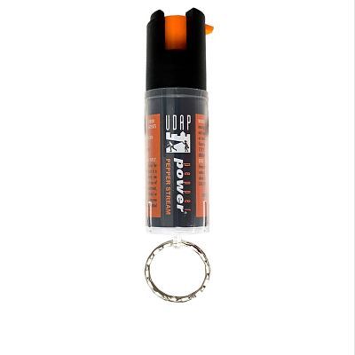 Pepper Power Keychain Pepper Spray, Stream