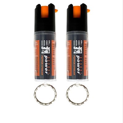 Pepper Power Keychain Pepper Spray 2 pk., Stream