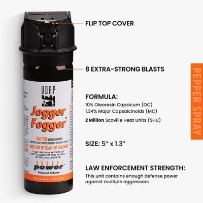 Image showing  Jogger Fogger Pepper Spray With Holster, Fog