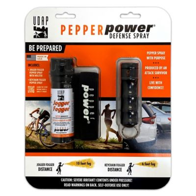 Image showing  Jogger Fogger with Holster & Keychain Pepper Spray Combo