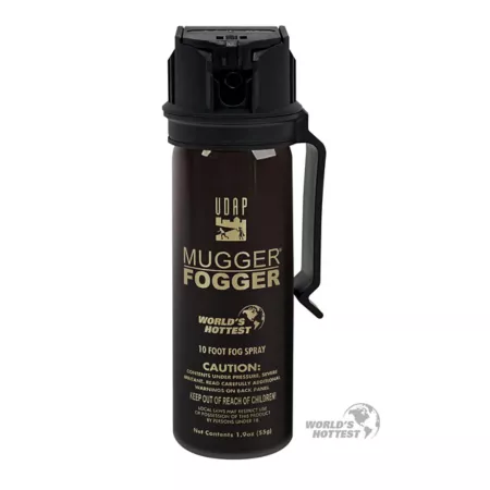 Pepper Power Mugger Fogger with Clip The World's Hottest Formula! 1.5 oz Mist Bear Sprays & Personal Defense