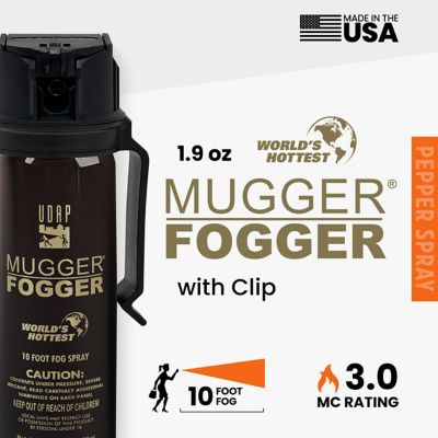 Image showing  Mugger Fogger With Clip, World's Hottest Formula!, 1.5 oz., Fog