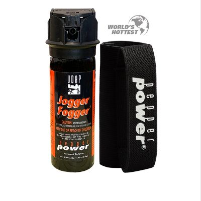 Pepper Power Jogger Fogger with Holster, World's Hottest Formula!, Fog