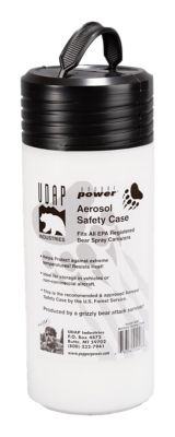 Pepper Power Bear Spray Aerosol Safety Container