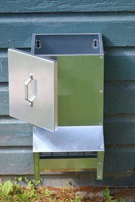 Image showing  Mounted Chicken Trough Feeder, 25 lb.