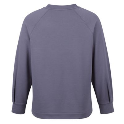 Image showing  Women's Lightweight Fleece Crew Neck Sweatshirt