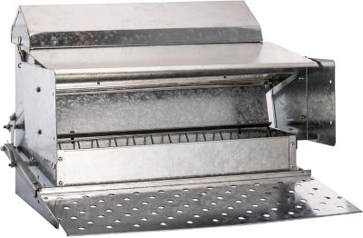 Image showing  Metal Chicken Treadle Feeder, 25 lb.