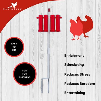 Image showing  Chicken Treat Dispenser, 4 tubes