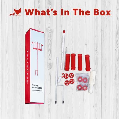 Image showing  Chicken Treat Dispenser, 4 tubes