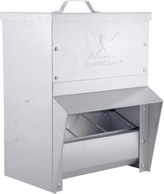Image showing  Mounted Chicken Trough Feeder, 10 lb.