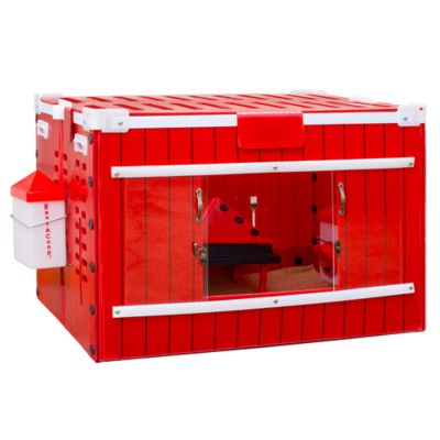 RentACoop Little Red Barn Folding Chick Brooder All-in-One Set