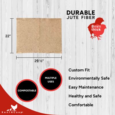 Image showing  Jute Brooder Liners, Little Brooder, 4 pk.