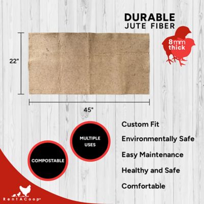 Image showing  Jute Brooder Liners, Big Brooder, 4-Pack