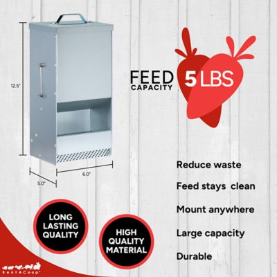 Image showing  Metallic Rabbit Feeder