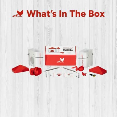 Image showing  Chick 2 Chicken Feeder Waterer Set