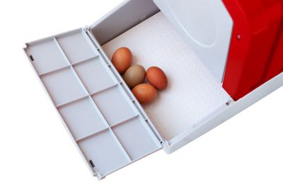 Image showing  Mobile Hen Den Roll-Out-1-Hole Chicken Nesting Box