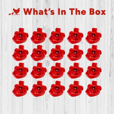 Image showing  Horizontal Nipples, Installation Piece, 20 pk.