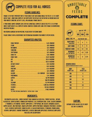 Image showing  Complete Pellets, 50 lb.