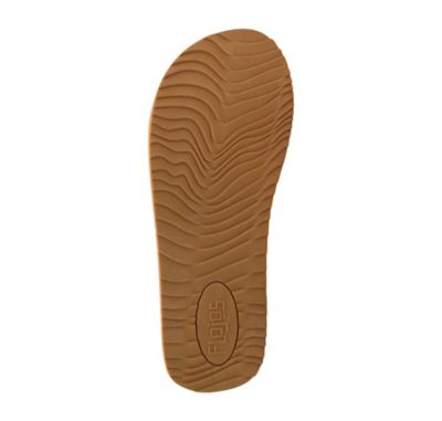 Image showing  Salud Woven Overlay Slide On Brunished Footbed