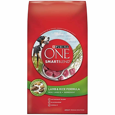 Purina ONE SmartBlend Adult Premium Lamb and Rice Recipe Dry Dog Food