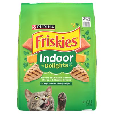 Friskies Purina Indoor Dry Cat Food, Indoor Delights