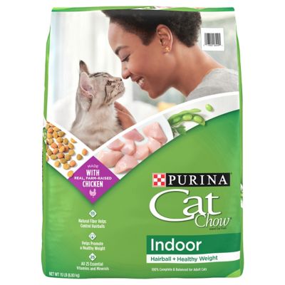 Purina Cat Chow Indoor Dry Cat Food, Hairball + Healthy Weight