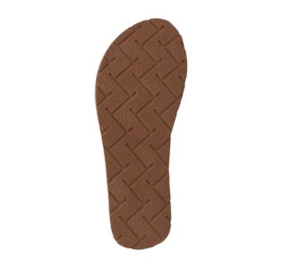 Image showing  Amara Asymmetrical Faux Canvas Toe Thong