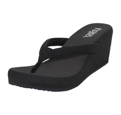 Image showing  Olivia Womens 2.5 in. Wedge Thong with Cupped Heel