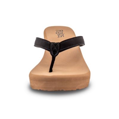 Image showing  Olivia Womens 2.5 in. Wedge Thong with Cupped Heel