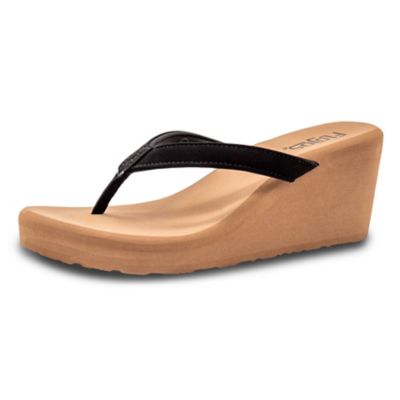 Image showing  Olivia Womens 2.5 in. Wedge Thong with Cupped Heel
