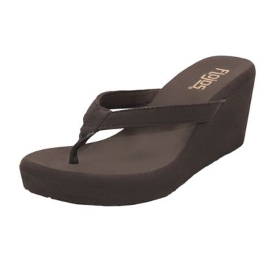 Image showing  Olivia Womens 2.5 in. Wedge Thong with Cupped Heel