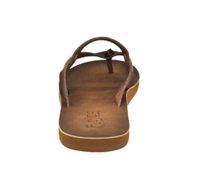 Image showing 4 th Flojos Priya Five Point Interwoven Strap Flip Flops