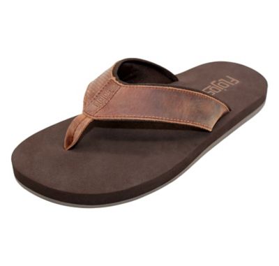 Image showing  Cole Select Genuine Leather Perforated Strap Sandal