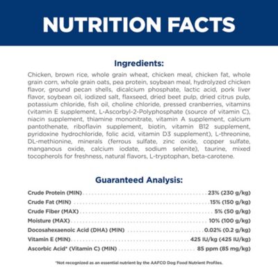 Image showing 6 th Hill's Science Diet Puppy Chicken and Brown Rice Recipe Dry Dog Food